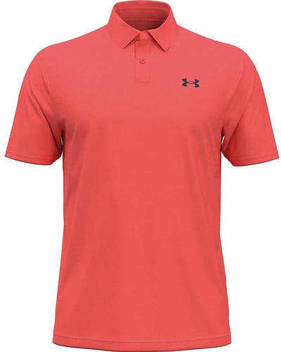 Under Armour Golf Tee To Green Korte Mouw Poloshirt Rood S Man