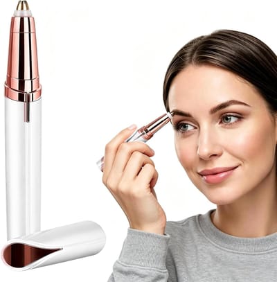 Ulisem - Epilator-Gezichtsepilator vrouw- Pijnvrije ontharing- gezichtsepilator- USB- elektrische ontharing -wit