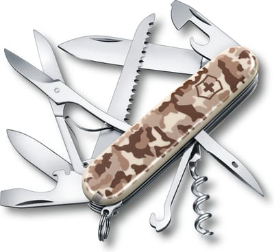 Victorinox Huntsman Desert Zwitsers Zakmes - 15 Functies - Camouflage
