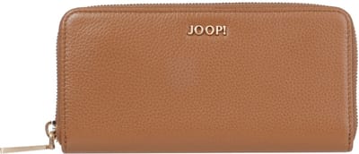 JOOP! Leren Portemonnee Vivace Melete Purse Mocha Bisque Bruine