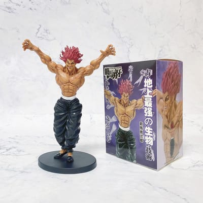 Figurines d'Action Statues Ornement de Maison Poupée de Bureau Modèle Jouets Baki le Grappler Pickle Hanma Yujiro Hanayama Kaoru Jack Anime Drôle