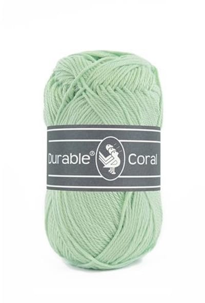 Durable Coral - 2137 mint - Gemerceriseerd Katoen Garen
