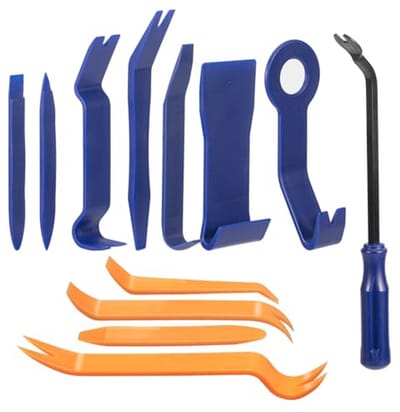 12-delige hefboomgereedschapsset voor auto - Autogereedschap en demontagegereedschap