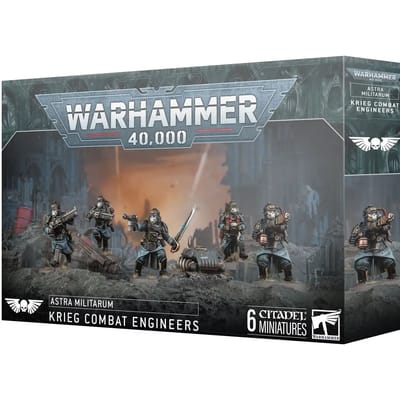 Beeldje Games Workshop Warhammer 40k - Astra Militarum Sapeurs de Krieg (x6)