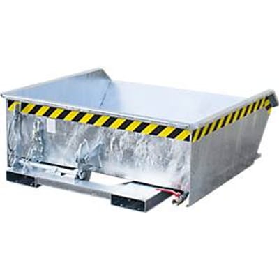 Spaanbak Bauer SMGU 460, olie- en waterdicht gelast, 460l, verzinkt