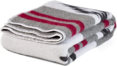 Most - Woondeken Karpaten - 180 x 130 cm - grijs - 100% Nieuw-Zeelandse schapenwol