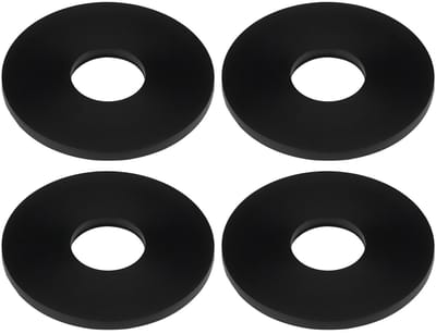 Dailygoods - 4 Stuks Toilet Tank Pakking voor Sifon Bell Seal