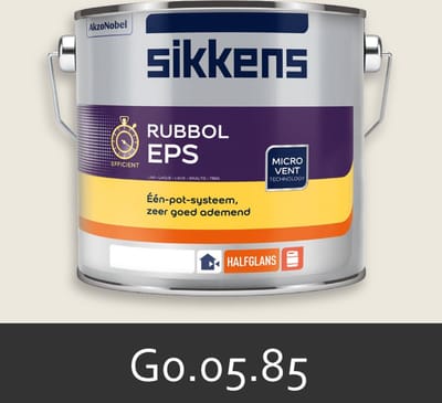 Sikkens Rubbol EPS G0.05.85 Mergelwit 2,5 Liter