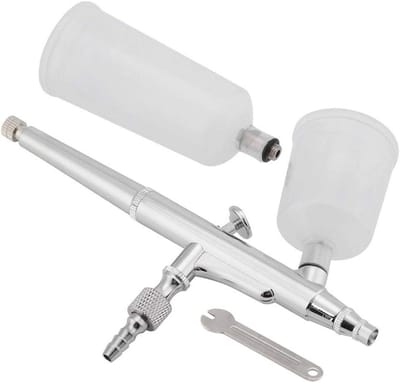 Allecto - Zerodis Airbrush System Kit - Multifunctionele Dual Action Spray Gun voor Nail Art, Cake Decoratie en Tattoo