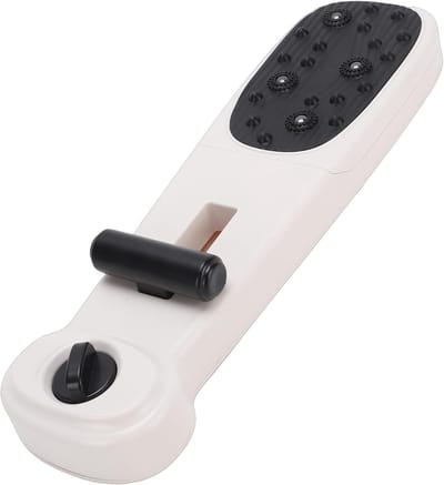 Verstelbare Weerstand Voetboogtrainer 2 in 1 met Massagerol voor Platvoeten en Hoge Bogen, Ideaal voor Thuis en Op Reis