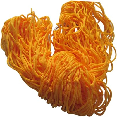Nylon Hangmat - Schommelstoel Buiten - Ontspannen in de tuin - Duurzaam en comfortabel - 240x80cm - Oranje