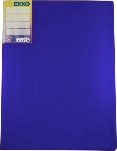 EXXO-HFP #13428 - COMPACT A4 Show Album 30 Tassen - Marine - 5 Stuks