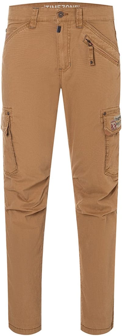 Timezone Regular RogerTZ Tobacco Brown Cargobroek Heren
