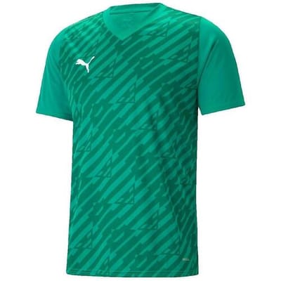 Puma Team Ultimate Shirt Korte Mouw Heren - Pepper Green | Maat: S