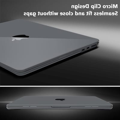 Ultra-dunne beschermende hard shell hoes voor MacBook Air 13.6 inch, model A3113 A2681, in crystal donkergrijs, perfect voor bescherming en stijl