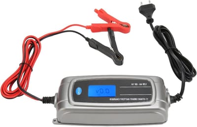 Slimme Acculader - Automatische Lader - Accu Onderhoud - 11 Fase Laden - 12V 4A - Populaire Kleur