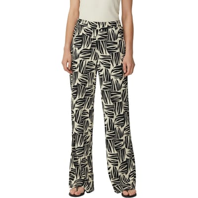 s.Oliver  Pants Black Größe: W46 | Ausgestellte Hosen Outlet | Damen | Schwarz