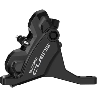 Shimano Cues Br-u6030-flat Mount 2p 160 Mm Voorste Schijfremklauw Zilver