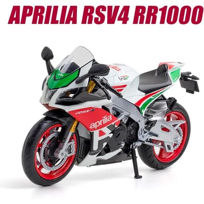 1/12 Aprilia Rsv4 Rr1000 Speelgoedmotor Rmz City Diecast Metaal Minatuurmodel 1:12 Racing Super Sport Collectie Cadeau Jongen Kind