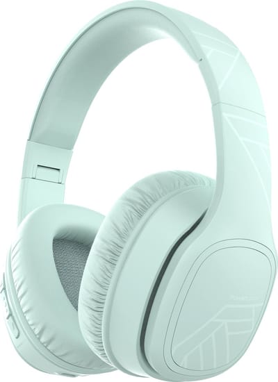 PowerLocus P7 - Draadloze Over-Ear Koptelefoon Inklapbaar - Bluetooth Hoofdtelefoon - Met microfoon – Headphone – Incl. Carry Case - Mint