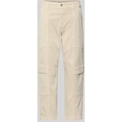 Straight fit Cargobroek van Katoenmix Model 'Ruby 2.0'
