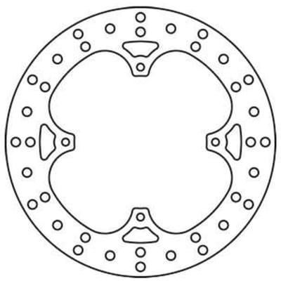 Remschijf TRW MOTO MST300