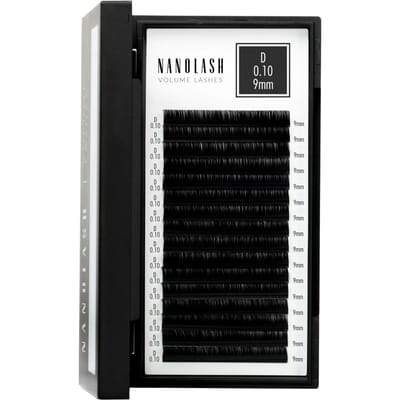 Nanolash Volume Lashes Nepwimpers - D 0.10 9mm - 16 stuks