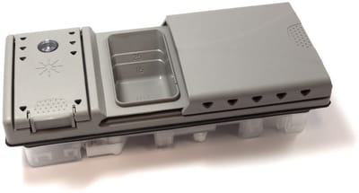Zeepbak vaatwasser compleet - Geschikt voor Bosch Siemens Candy - met glansmiddelunit - 00490467 / 00265837