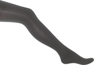 Bonnie Doon - Dames - Panty's - Basic Opaque Tights - Donker Grijs/Dark Grey - M (38/40)