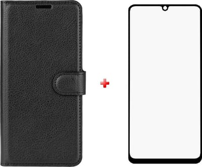 Telestore Telefoonhoesje - Book Case - Geschikt Voor Samsung Galaxy A42 - Zwart