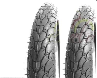 2 stuks Fietsbanden 20 inch x 1.75 (47-406) Stadsfiets Zwart Rubber