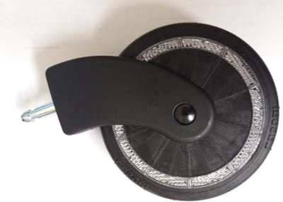 Reservewiel Buggyboard Maxi - Wiel voor Kinderplank - Buggyboard Reparatie - Reflecterend Wiel - 15.9 x 15.6 x 4.9 cm