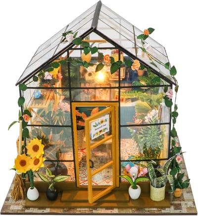 Hongda Sunshine Flower House - DIY miniatuur poppenhuis voor volwassenen (14+)