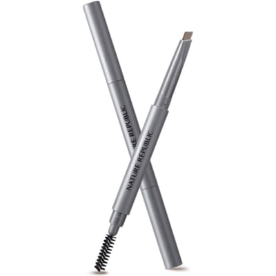 Nature Republic Auto Eyebrow 0,3 g (4 opties) #02 Pecan Brown