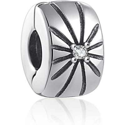 Sprankelende Pavé Lijnen Kralen Clip Bedel Bedels Passen Op Originele Armband Bedeltje Koperen Bedel Voor Dames Sieraden Bedeltje gray