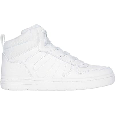 Skechers Kinder Smith Street Hoge Sneakers (Wit)