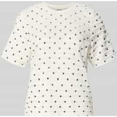 boxy fit t-shirt met all-over motief