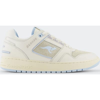 KangaRoos Unisex Hot Shot Lo X Gramps Cannoli Cream/winter White Size: 41 | Sneakers Outlet | Unisex | Wit