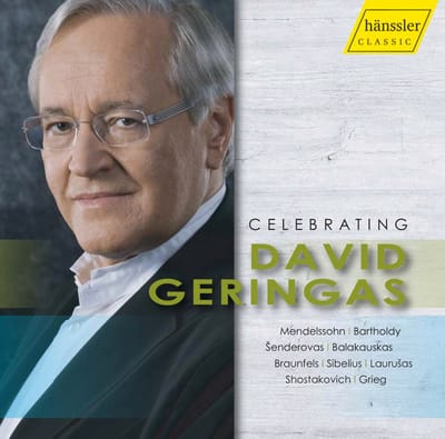 David Geringas - Celebrating David Geringas (CD)