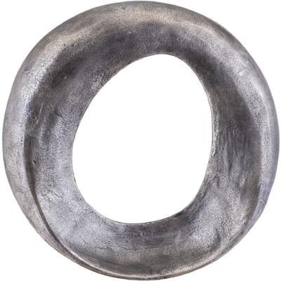 PTMD Wandpaneel Daweson - 70x7x70 cm - Aluminium - Zilver