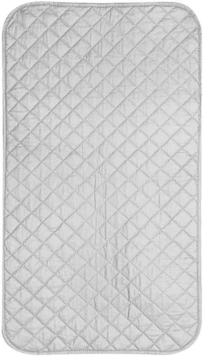 Strijkmat - Strijkplankhoes Beschermer - Strijken Thuis - Hittebestendig Materiaal - 48x85 cm - Zilver