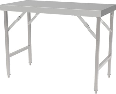 Professionele Inklapbare Werktafel | 120cm breed | RVS | Combisteel | 7490.0005 | Horeca