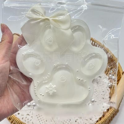 Taba Gigantische Poot Squishy Voor Kind Volwassene Grote Leuke Pluizige Kattenpoot Mochi Squishy Plakkerig Sensorisch Leuk Speelgoed Stressverlichtend Fidget Cadeau