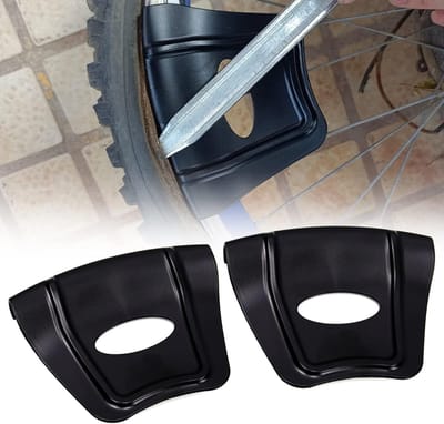 Velg Beschermers - Velg Schild - Band Wisselen - Vingergat Ontwerp - 2 Stuks - Zwart