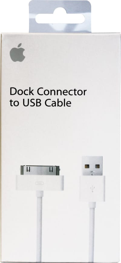 Apple iPhone 4 / 4S - Computer Kabel - MA591G/B - 1 meter - Wit