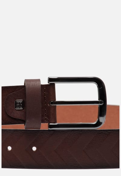 Ziengs Riem donker bruin