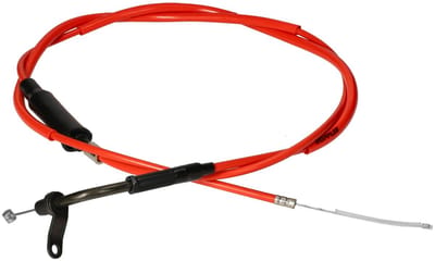 Doppler gaspedaalkabel voor MBK 50 Booster Scooter 2004 tot 2019 287-F6311-10 / fluo rood Gloednieuw