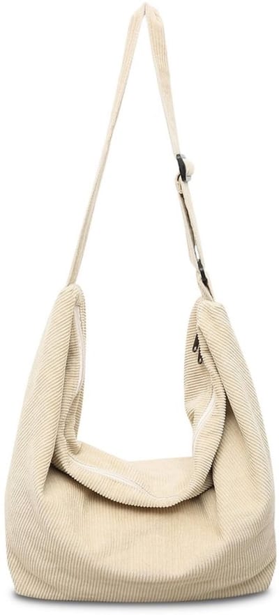 aladdien - Uniseks corduroy tas - Schoudertas voor dames - Duurzaam