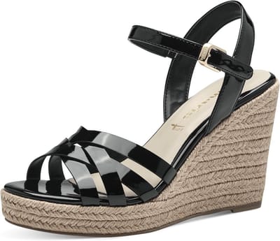 Elegante Dames Sling Sandalen met Hoge Sleehak en Comfortabele Binnenzool