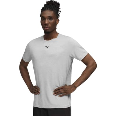 Puma Tad Performance-sport-T-shirt voor heren (Grijs)